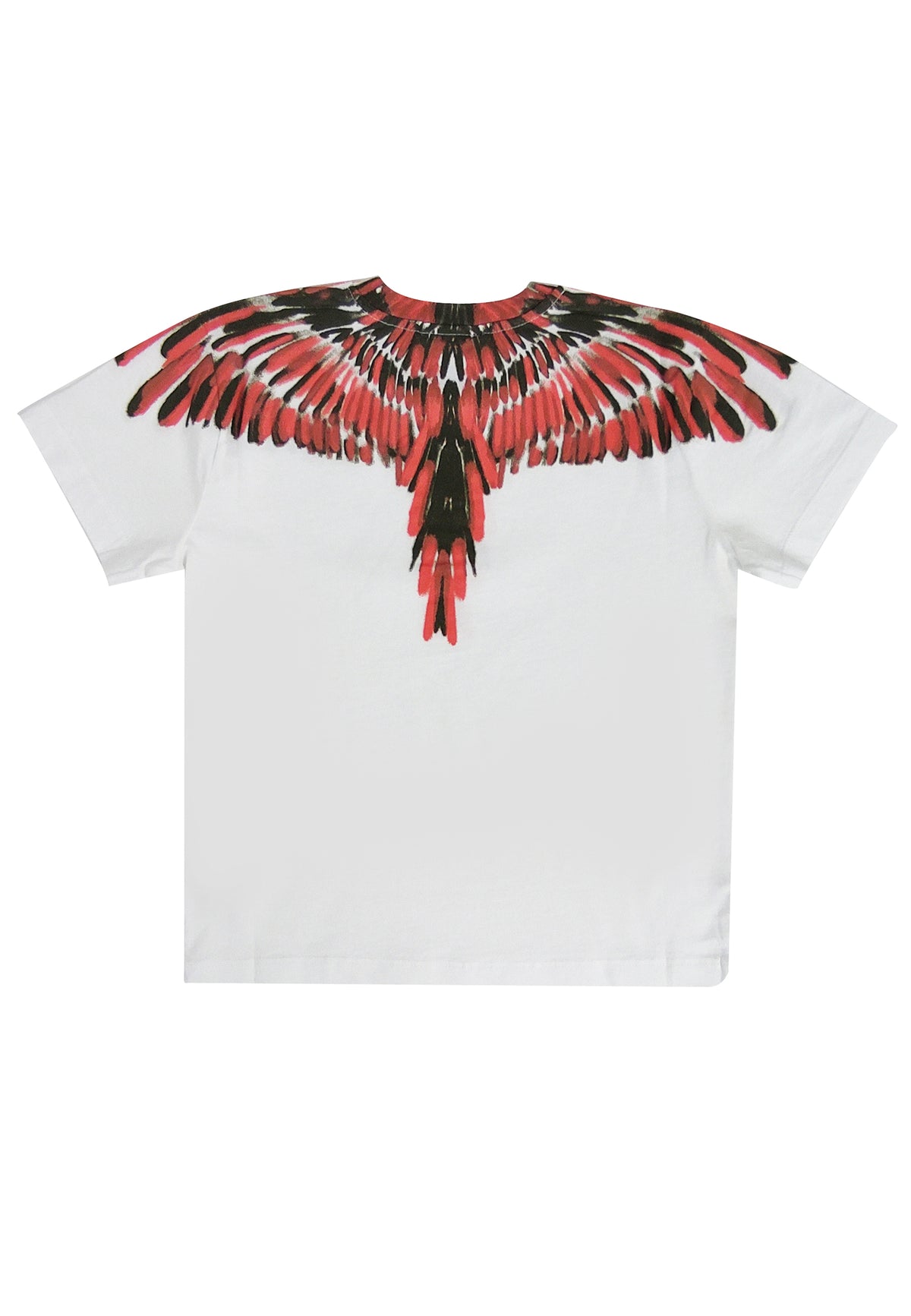 T-shirt bambino Marcelo Burlon bianca in cotone organico | ViaMonte Shop