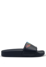 Ciabatte bambino Marcelo Burlon nere | ViaMonte Shop