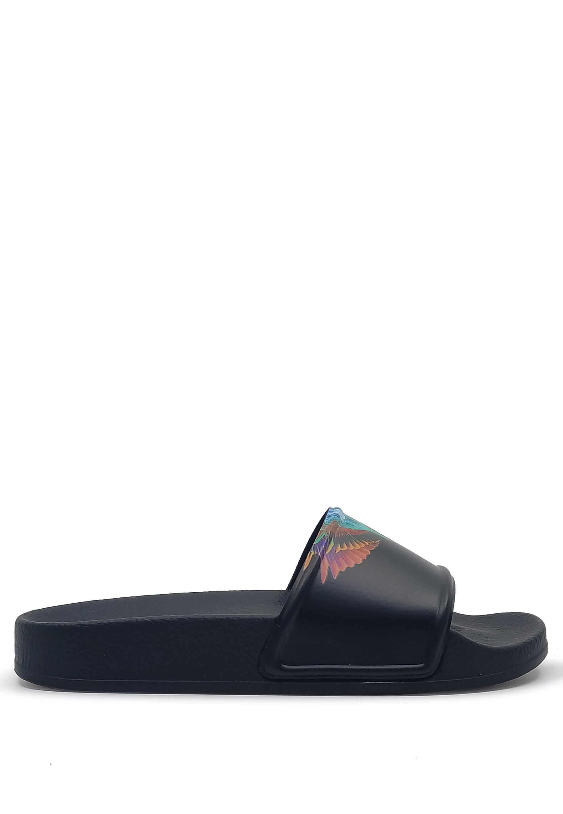 Ciabatte bambino Marcelo Burlon nere | ViaMonte Shop