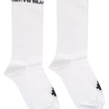 Calzini bambino Marcelo Burlon County of Milan bianchi in misto cotone | ViaMonte Shop