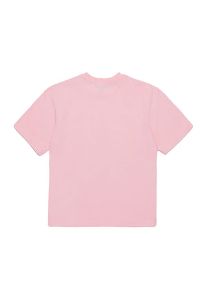 T-shirt bambina Max&Co rosa in cotone | ViaMonte Shop