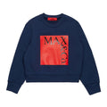 Felpa bambina Max&Co blu in cotone | ViaMonte Shop