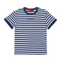 T-shirt bambina Max&Co bianca/blu in cotone | ViaMonte Shop