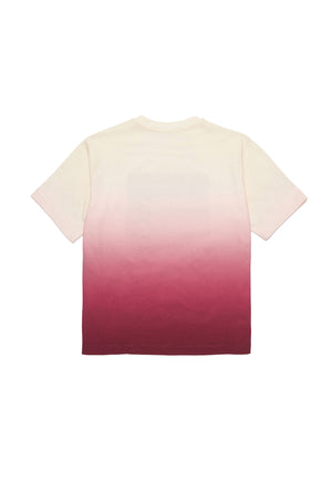 T-shirt bambina Max&Co panna/bordeaux in jersey cotone | ViaMonte Shop