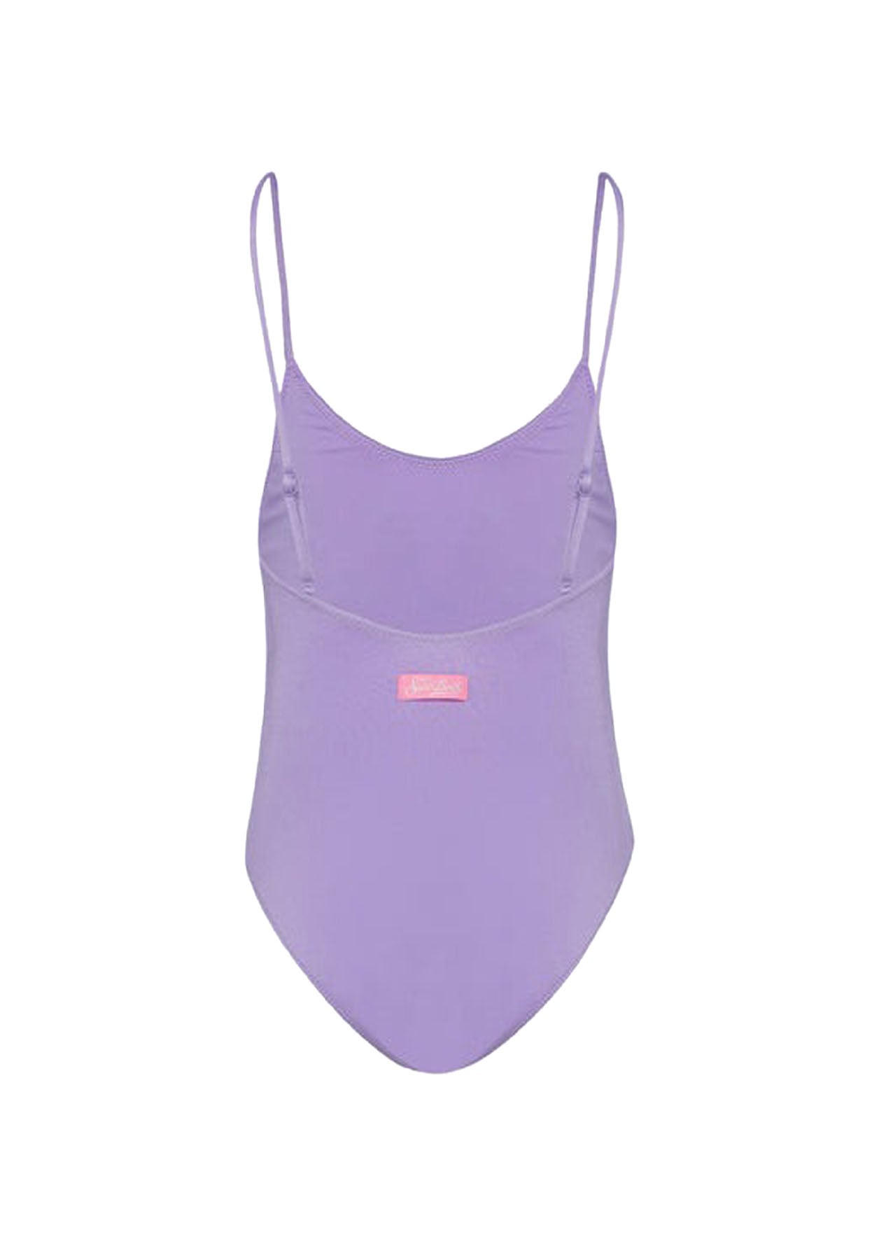Costume bambina MC2 Saint Barth viola in nylon | ViaMonte Shop