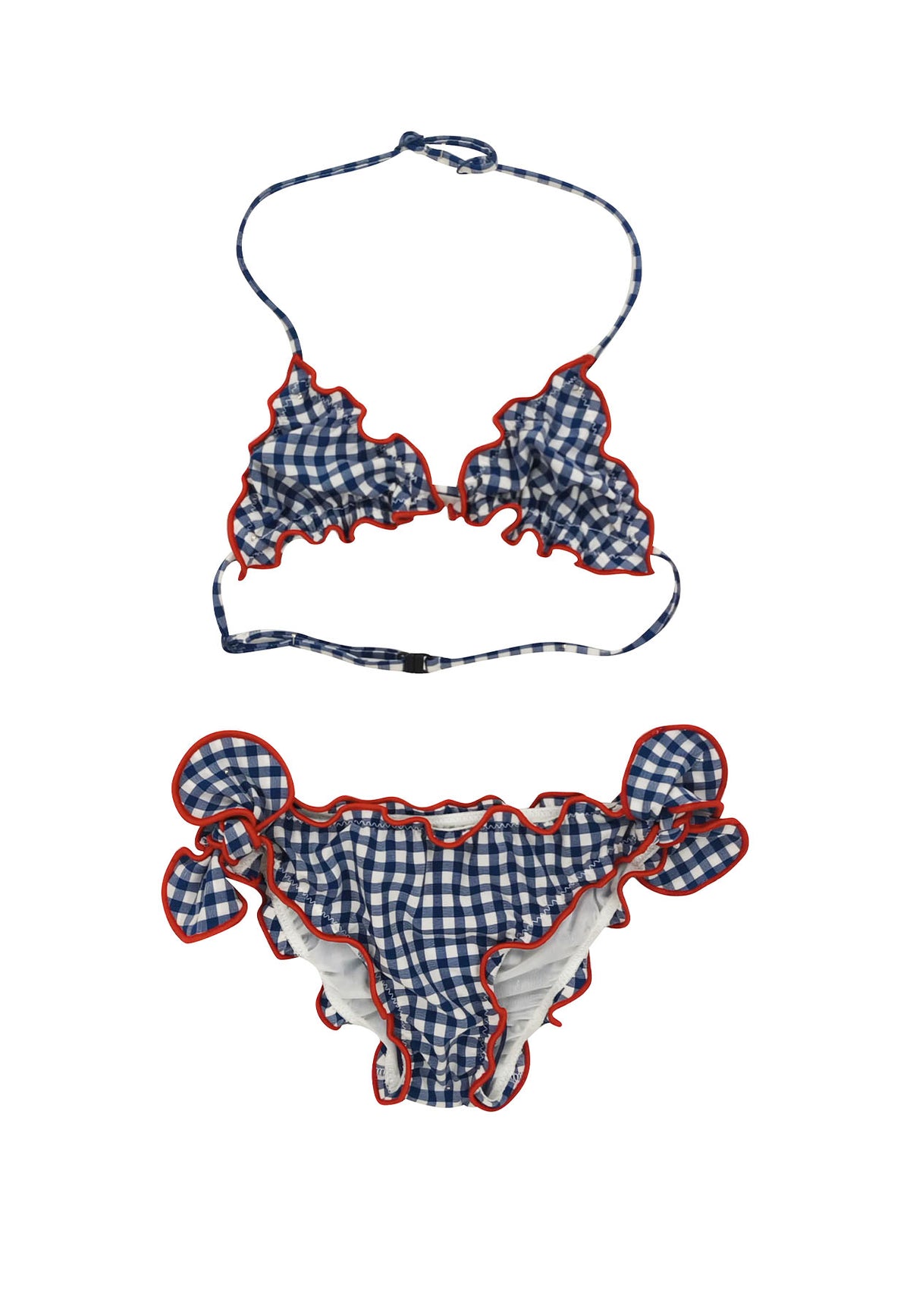 Costume bambina MC2 Saint Barth blu | ViaMonte Shop
