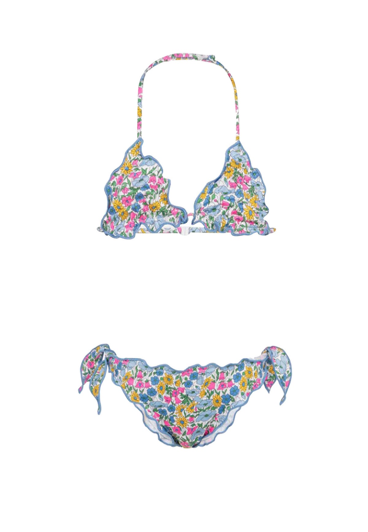 Costume bambina MC2 Saint Barth multicolor in nylon | ViaMonte Shop