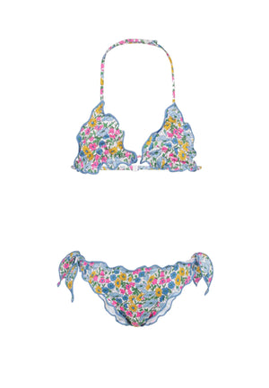 Costume bambina MC2 Saint Barth multicolor in nylon | ViaMonte Shop
