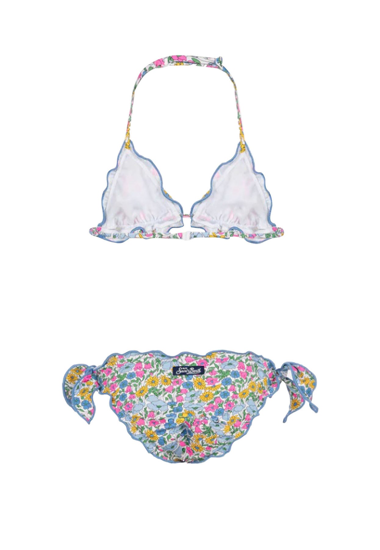 Costume bambina MC2 Saint Barth multicolor in nylon | ViaMonte Shop