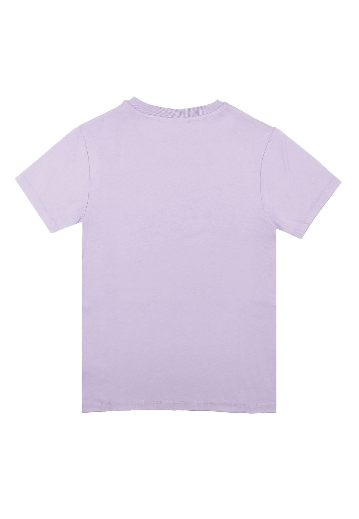 T-shirt bambina MC2 Saint Barth kids viola in cotone | ViaMonte Shop