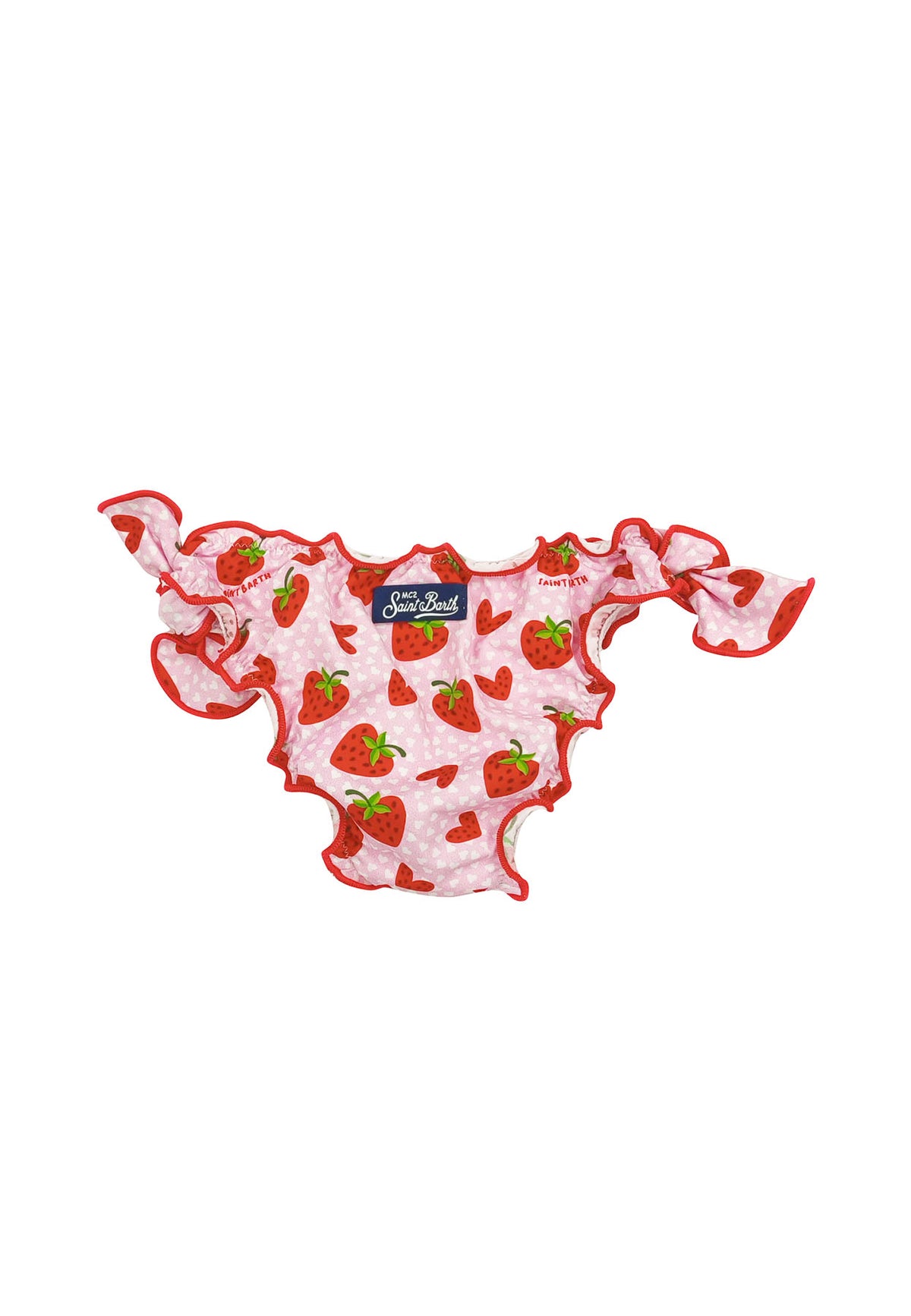 Costume bambina MC2 Saint Barth rosa in nylon | ViaMonte Shop