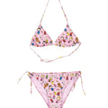 Costume bambina MC2 Saint Barth rosa in nylon | ViaMonte Shop