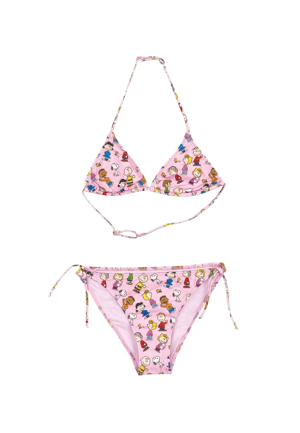 Costume bambina MC2 Saint Barth rosa in nylon | ViaMonte Shop