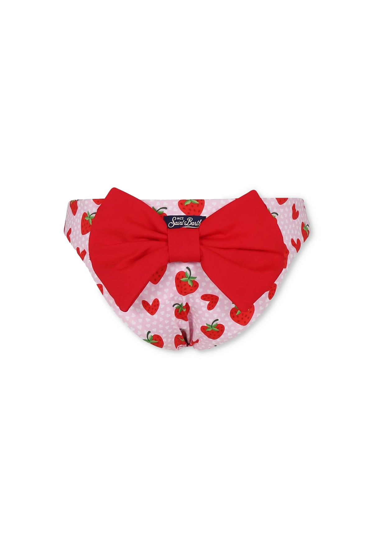 Costume bambina MC2 Saint Barth rosa in nylon | ViaMonte Shop