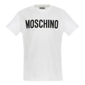 T-shirt bambino Moschino Kids bianca in cotone