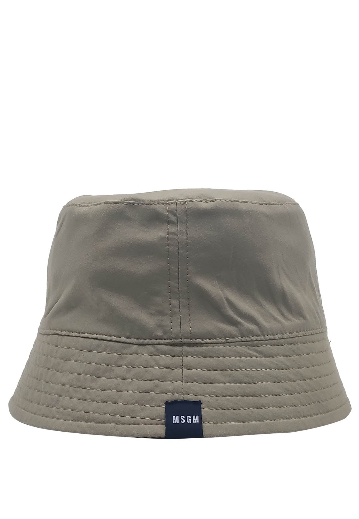 Cappello bambina MSGM beige in nylon | ViaMonte Shop