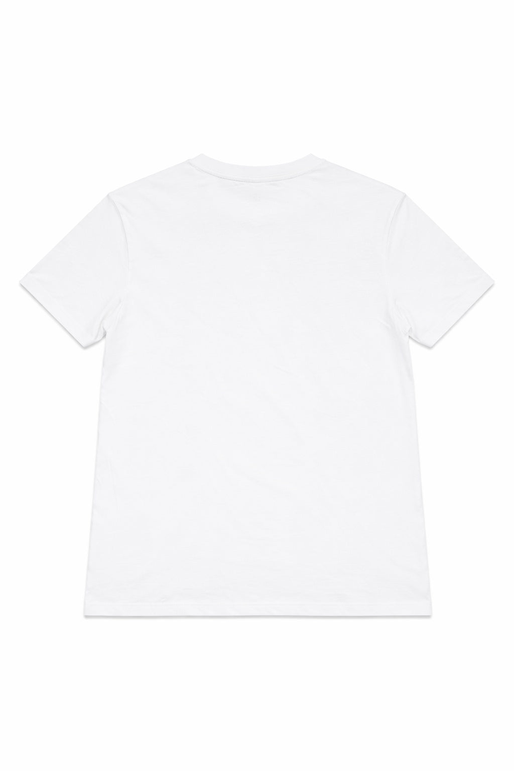 T-shirt bambino MSGM bianca in cotone