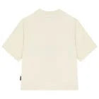 T-shirt bambino Palm Angels avorio in jersey di cotone | ViaMonte Shop