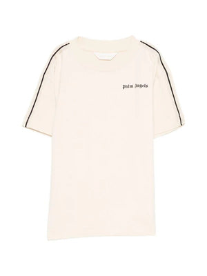 T-shirt bambino Palm Angels sabbia in jersey di cotone | ViaMonte Shop
