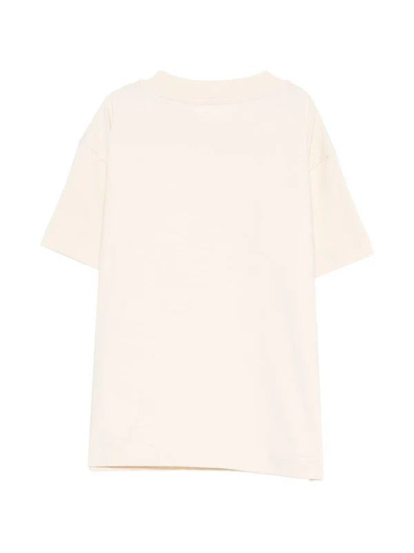 T-shirt bambino Palm Angels sabbia in jersey di cotone | ViaMonte Shop