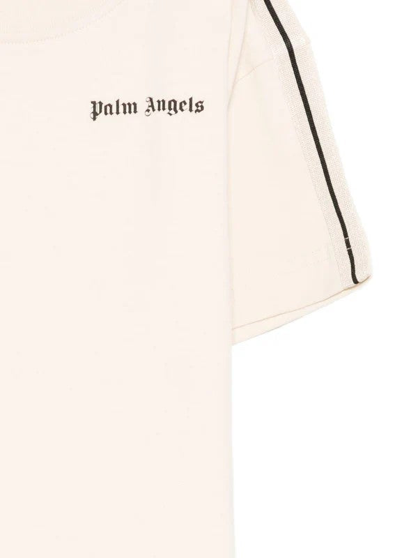 T-shirt bambino Palm Angels sabbia in jersey di cotone | ViaMonte Shop
