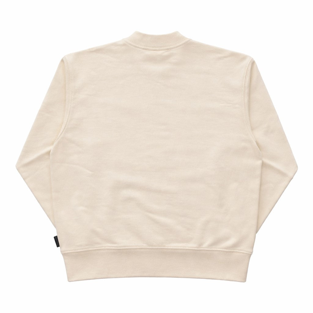 Felpa bambino Palm Angels avorio in cotone | ViaMonte Shop