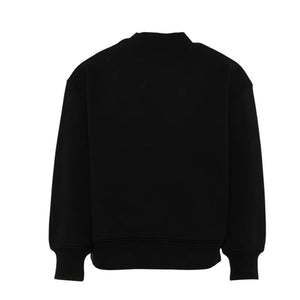 Felpa bambino Palm Angels nera in cotone | ViaMonte Shop