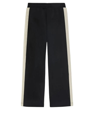 Pantalone sportivo bambino Palm Angels nero in in misto cotone | ViaMonte Shop