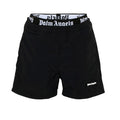 Costume boxer bambino Palm Angels nero in nylon | ViaMonte Shop