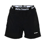 Costume boxer bambino Palm Angels nero in nylon | ViaMonte Shop