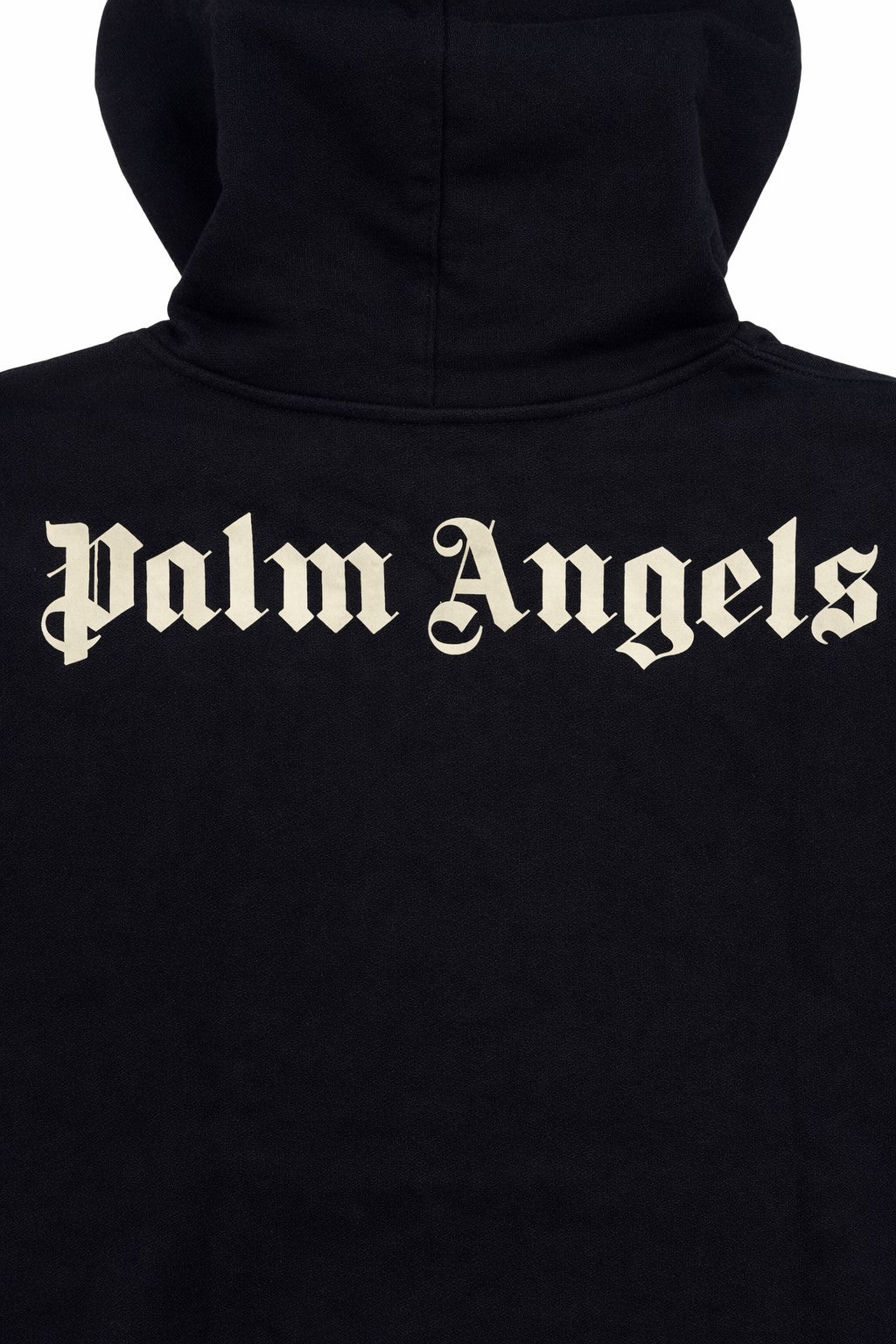Felpa bambino Palm Angels nera in cotone