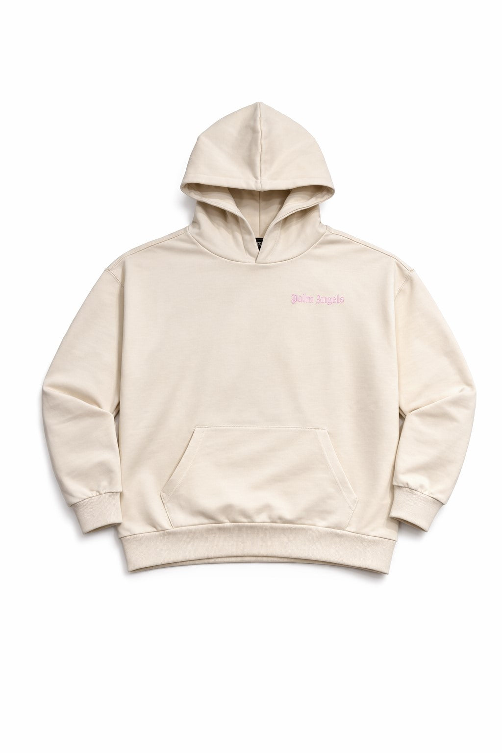 Felpa bambina Palm Angels avorio in cotone | ViaMonte Shop