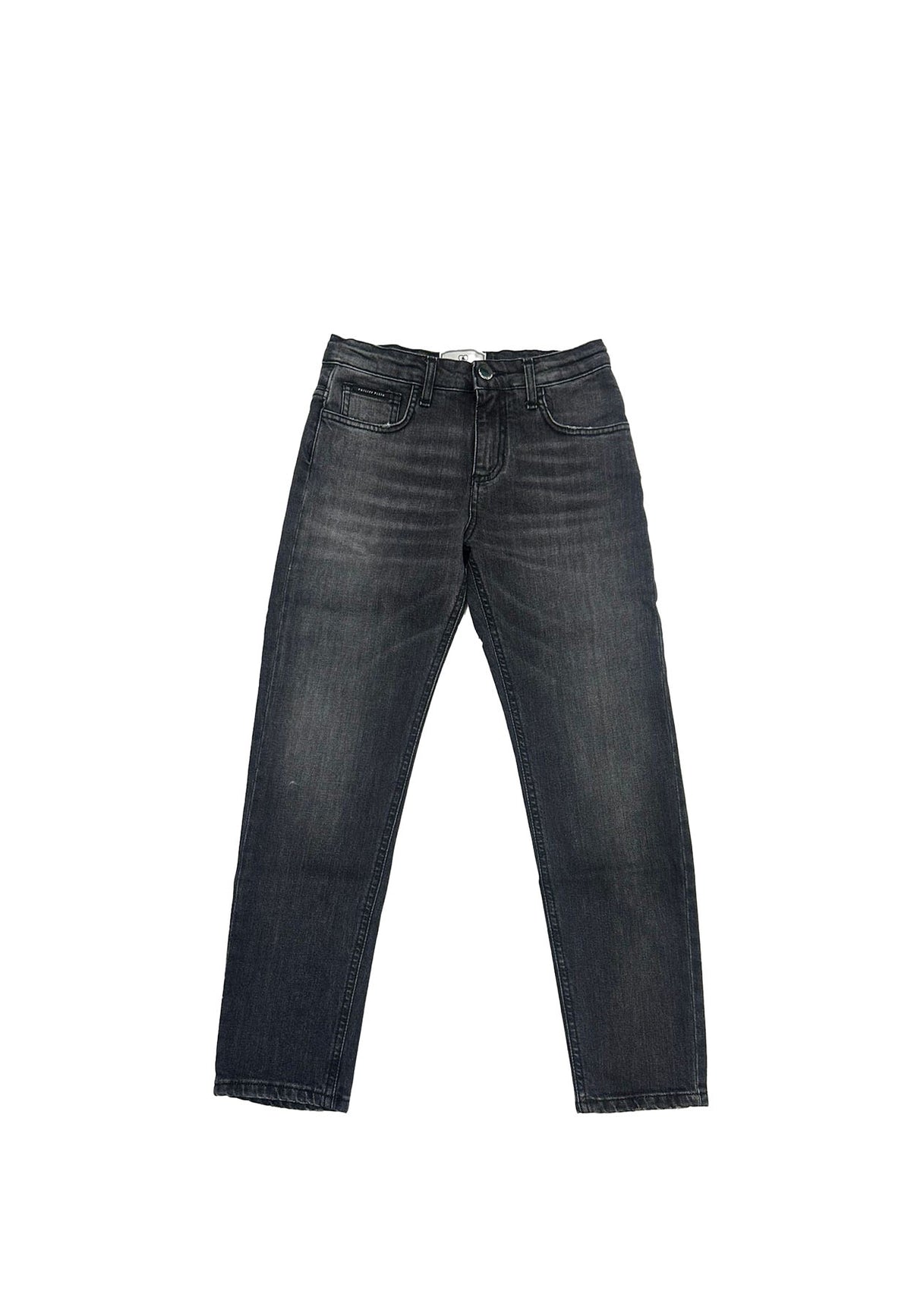 Jeans bambino Philipp Plain nero in denim