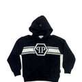 Felpa bambino Philipp Plein junior nera in cotone