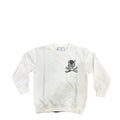 Felpa bambino Philipp Plein junior bianca in cotone