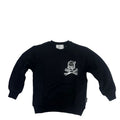 Felpa bambino Philipp Plein junior nera in cotone