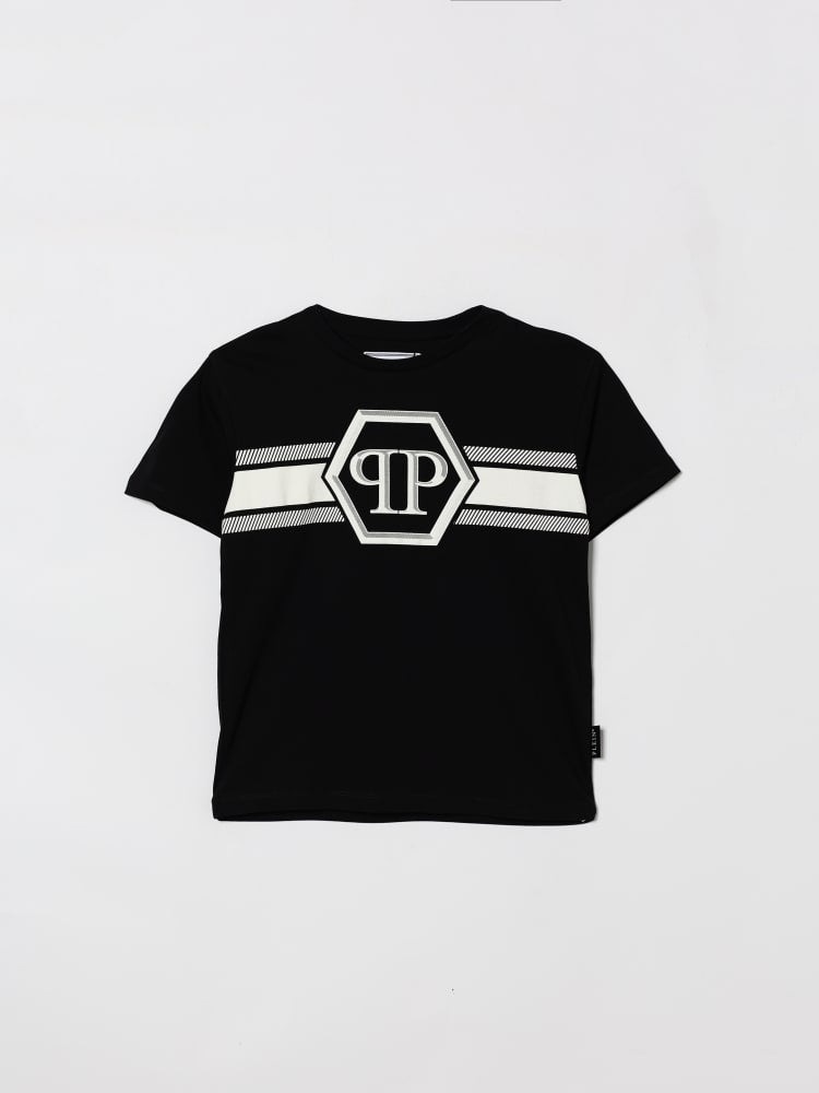 Stone Island bermuda nero bambino in felpa di cotone
