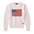 Maglia bambina Ralph Lauren rosa in cotone | ViaMonte Shop