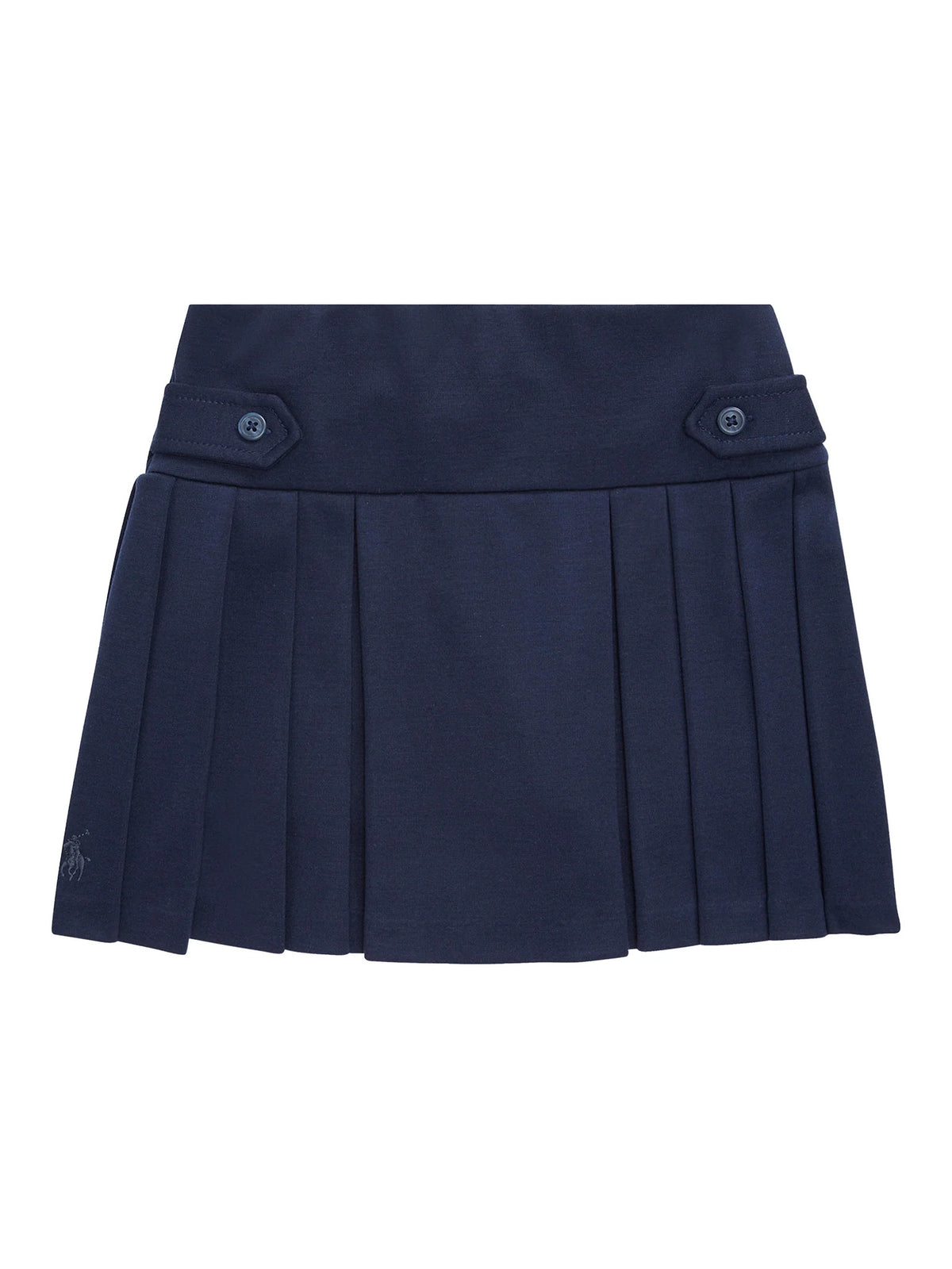 Gonna bambina Ralph Lauren blu in misto viscosa | ViaMonte Shop