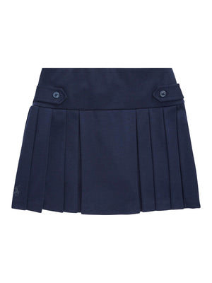 Gonna bambina Ralph Lauren blu in misto viscosa | ViaMonte Shop
