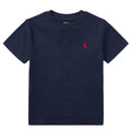 T-shirt bambina Ralph Lauren blu navy in cotone | ViaMonte Shop