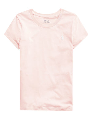T-shirt bambina Ralph Lauren Kids rosa in jersey di cotone