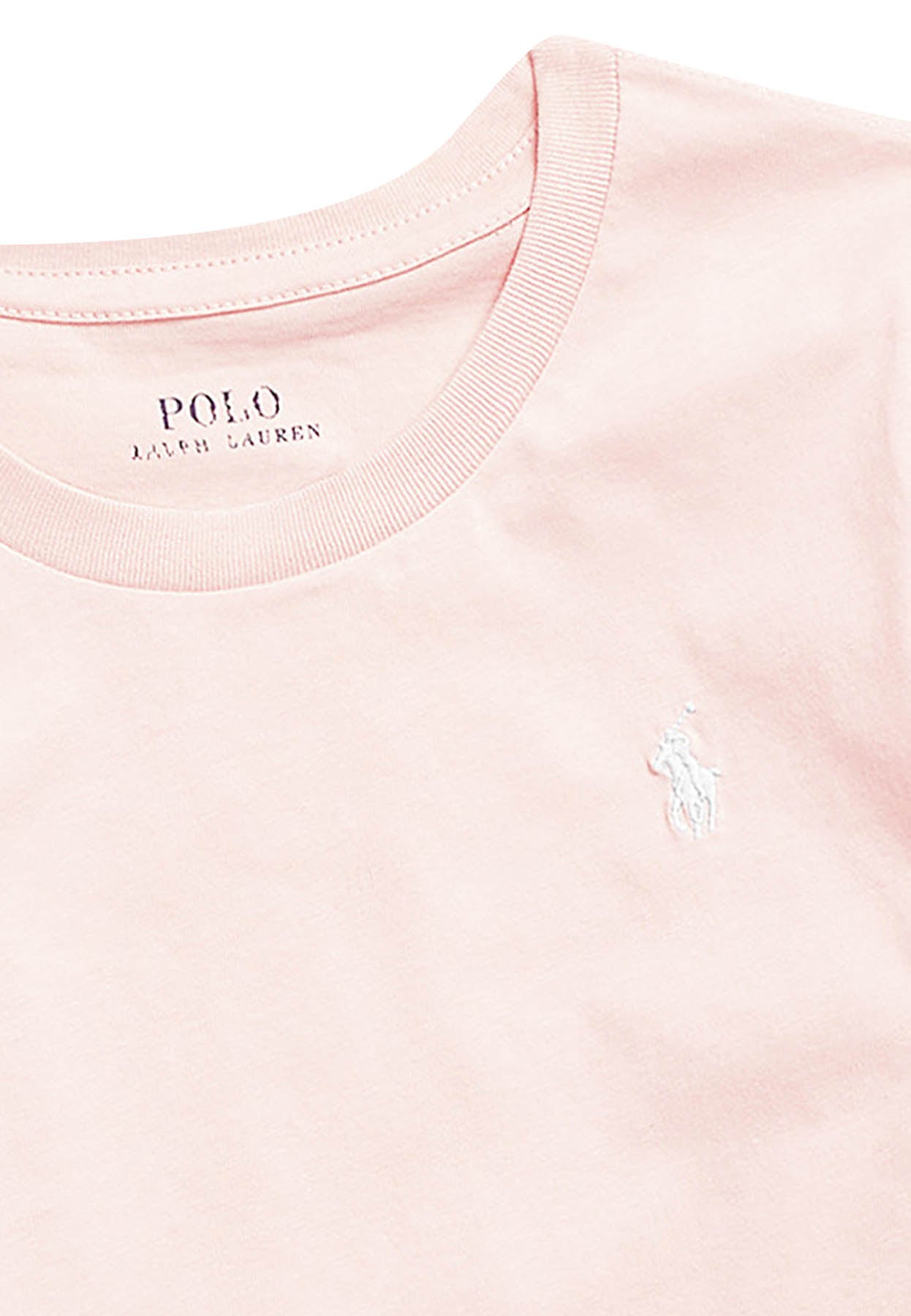 T-shirt bambina Ralph Lauren Kids rosa in jersey di cotone