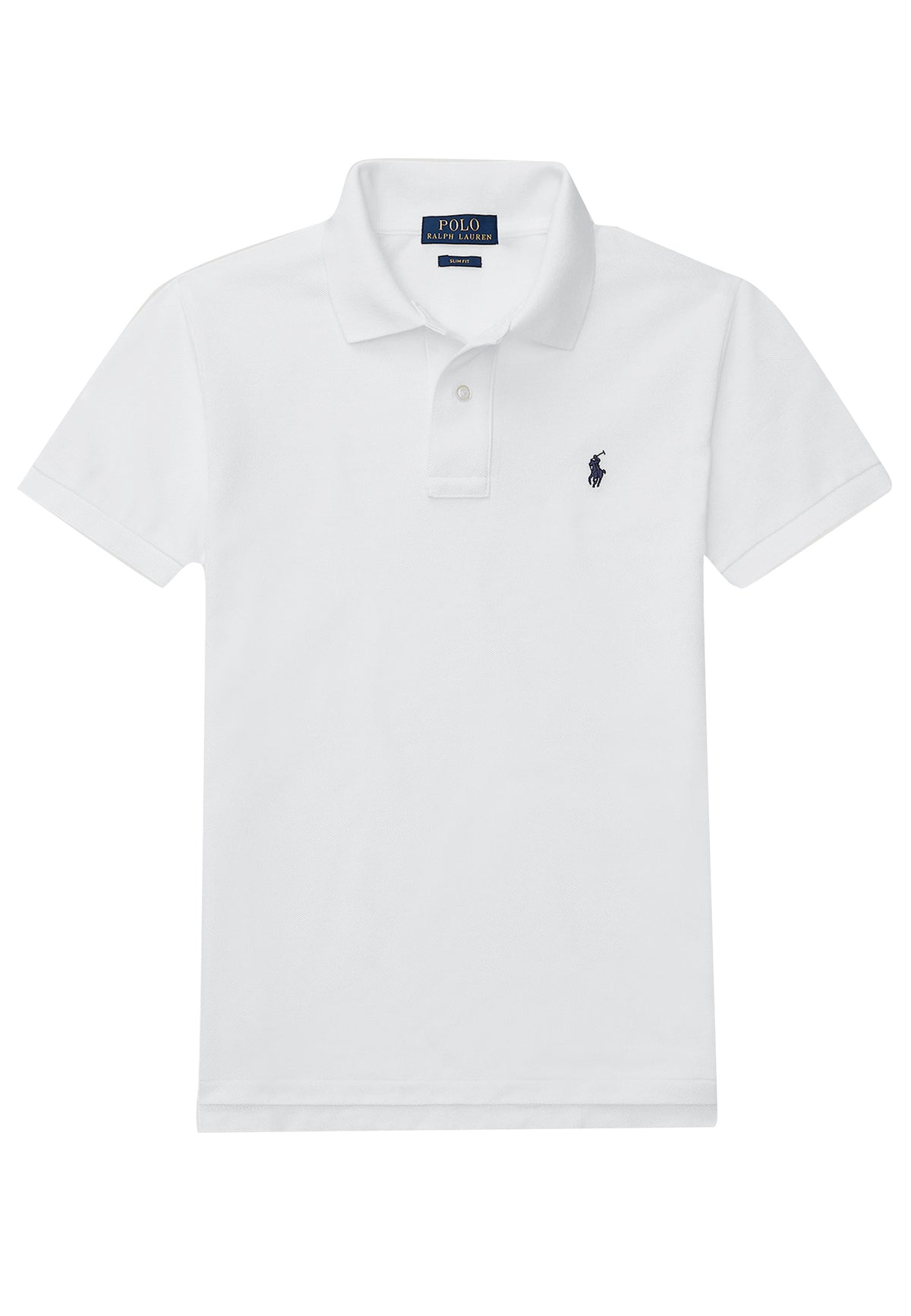 Polo neonato Ralph Lauren bianca in cotone | ViaMonte Shop