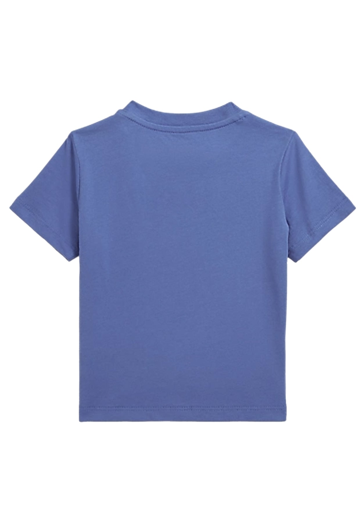 T-shirt neonato Ralph Lauren blu in cotone