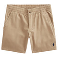 Bermuda neonato Ralph Lauren beige in twill stretch | ViaMonte Shop