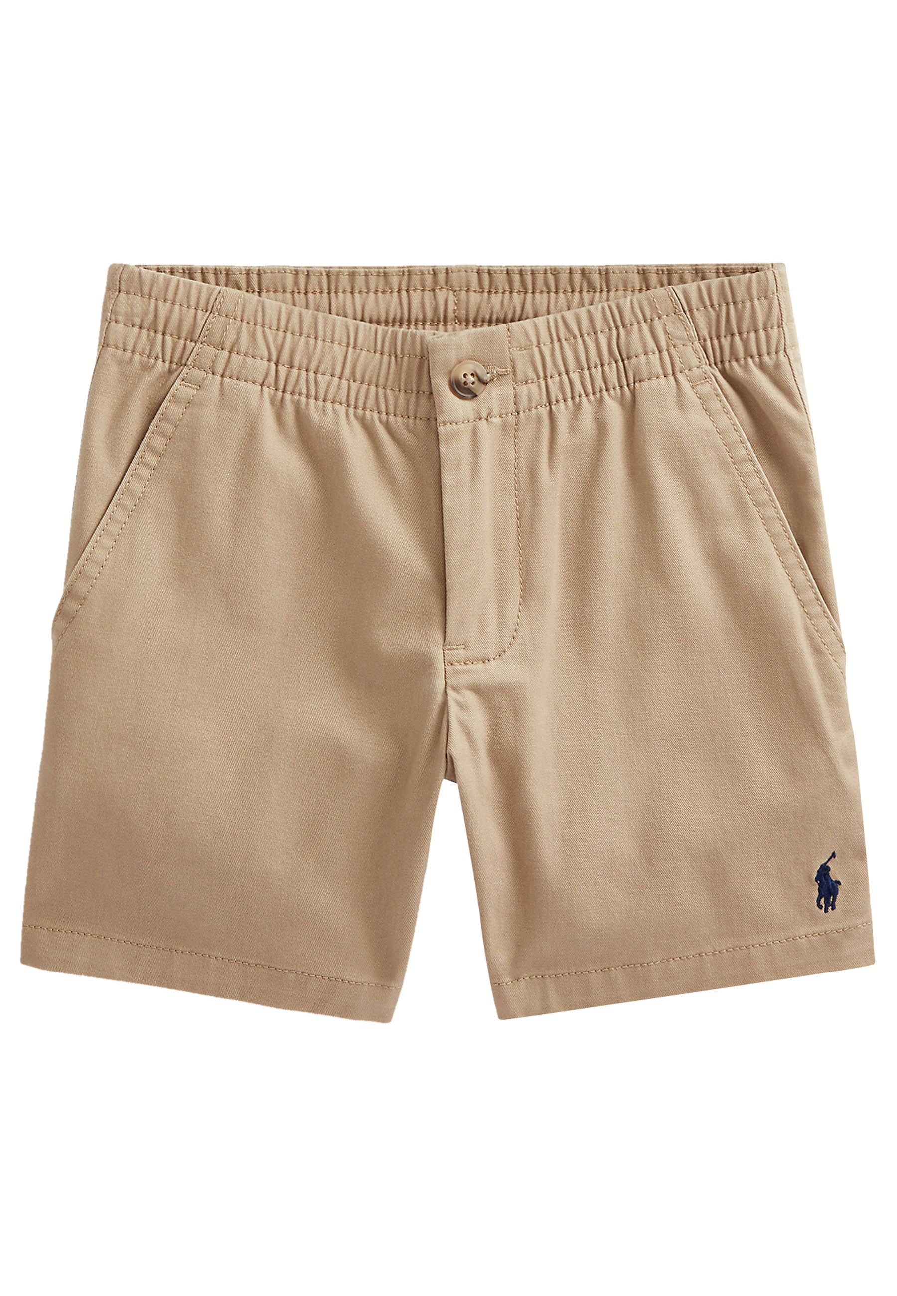Bermuda neonato Ralph Lauren beige in twill stretch | ViaMonte Shop