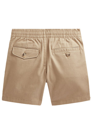 Bermuda neonato Ralph Lauren beige in twill stretch | ViaMonte Shop