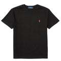T-shirt bambino Ralph Lauren nera in cotone | ViaMonte Shop