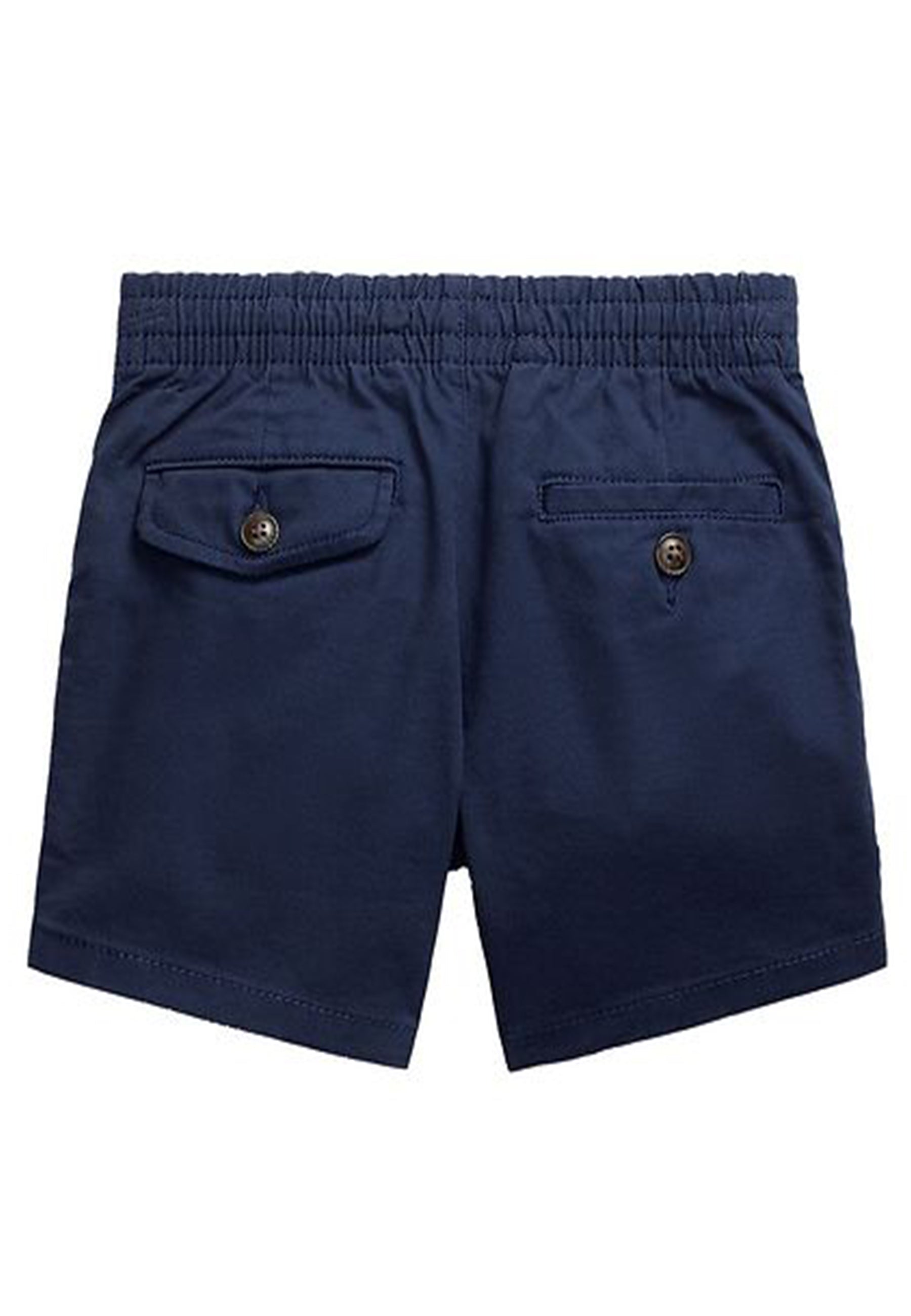Bermuda bambino Ralph Lauren blu in cotone stretch | ViaMonte Shop